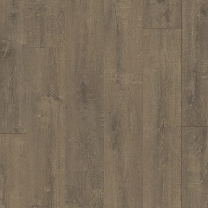 View of Velvet Oak Brown BAGP40160 luxury vinyl tile by Quick-Step Livyn