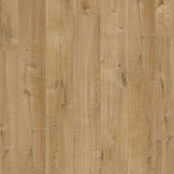 View of Cotton Oak Natural PUCP40104 luxury vinyl tile by Quick-Step Livyn