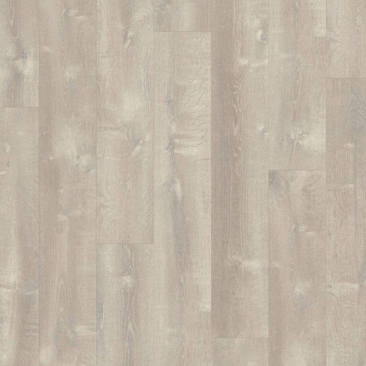 View of Sand Storm Oak Warm Grey PUGP40083 luxury vinyl tile by Quick-Step Livyn