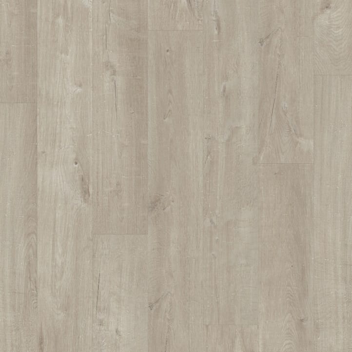 View of Cotton Oak Warm Grey PUGP40105 luxury vinyl tile by Quick-Step Livyn
