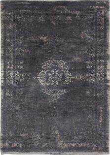 Fading World Collection Medallion Mineral Black 8263 rug by Louis De Poortere