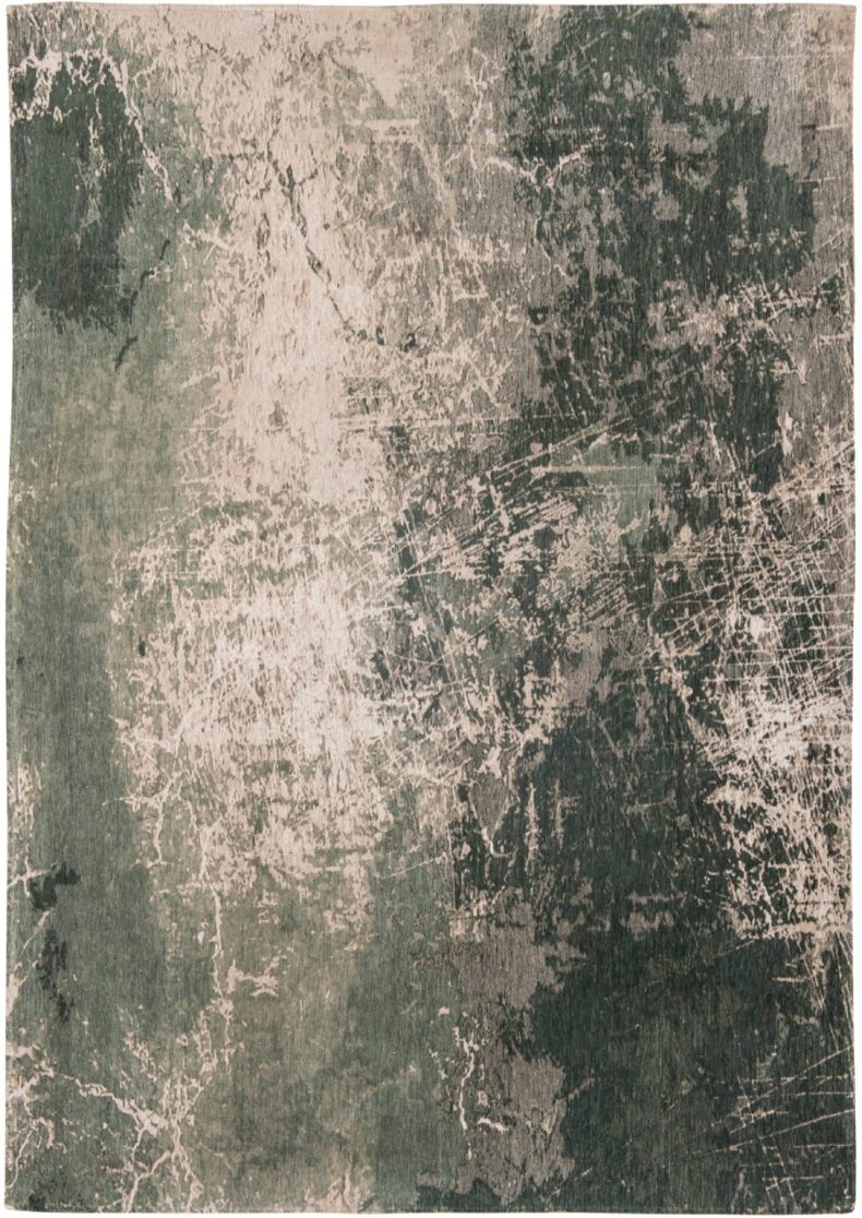 Mad Men Collection Cracks Dark Pine 8723 rug by Louis De Poortere