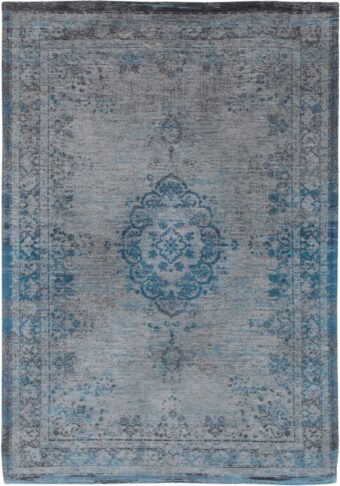 Fading World Collection Medallion Grey Turquoise 8255 rug by Louis De Poortere