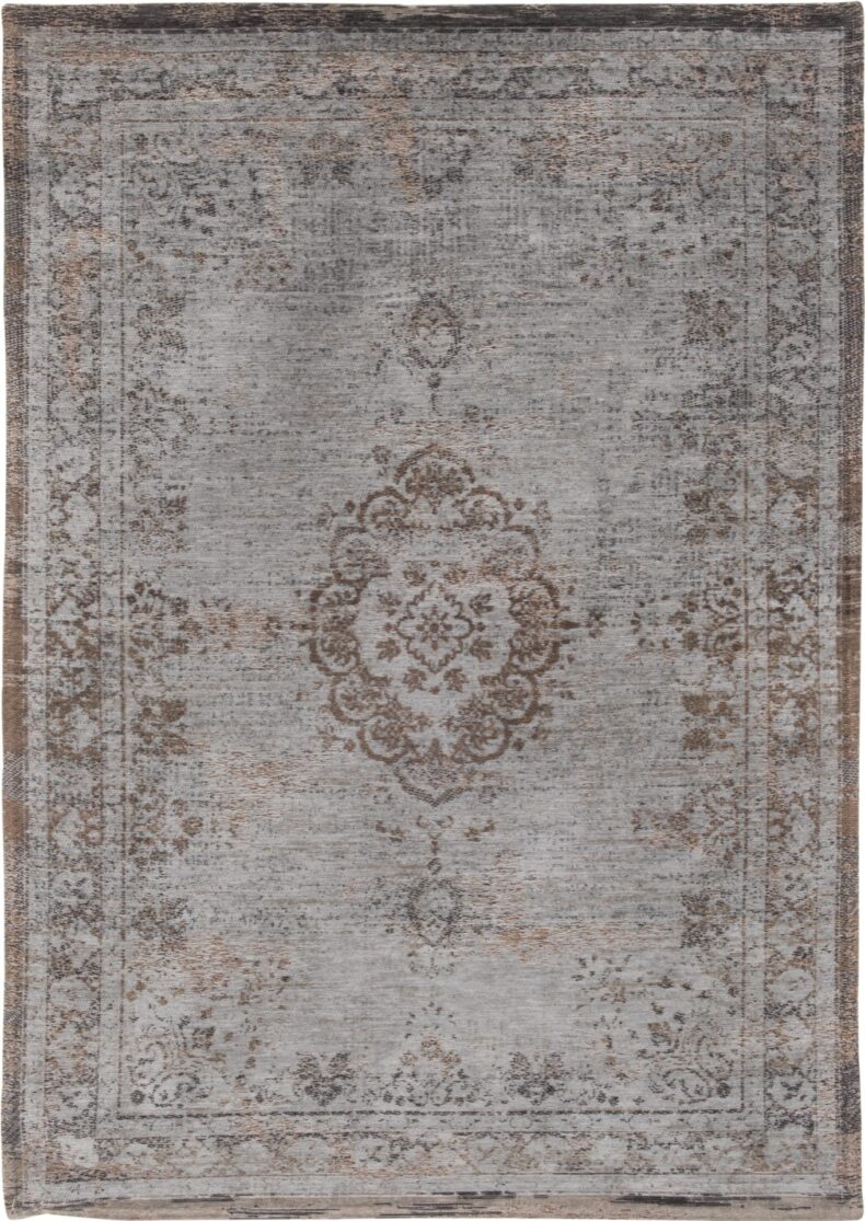 Fading World Collection Medallion Grey Ebony 8257 rug by Louis De Poortere