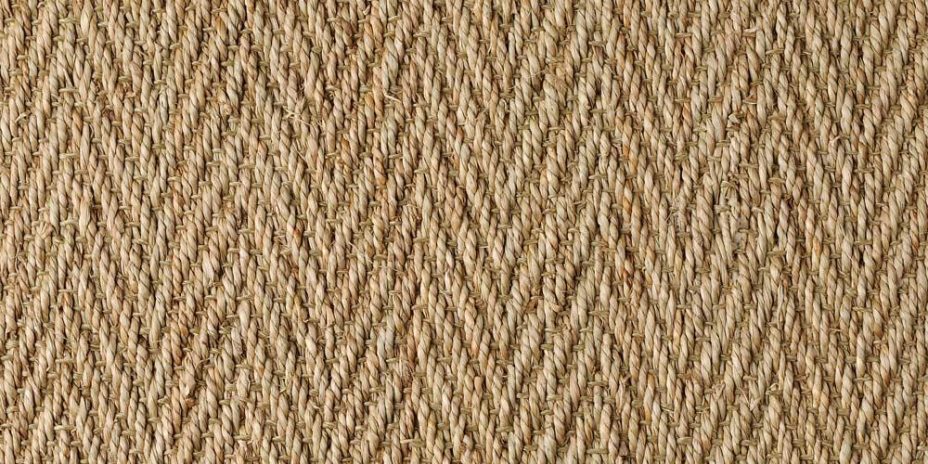 Seagrass Fine Herringbone carpet by Alternative Flooring