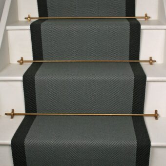 Herringbone 45 stair runner by Fleetwood Fox