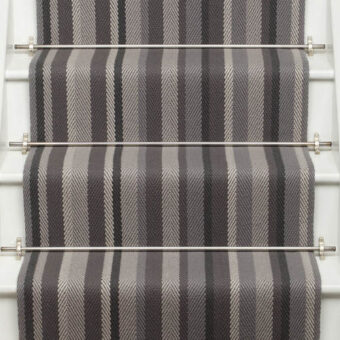 Kyoto Storm stair runner by Roger Oates