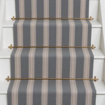 Gentlemen's Stripe 9 stair runner by Fleetwood Fox