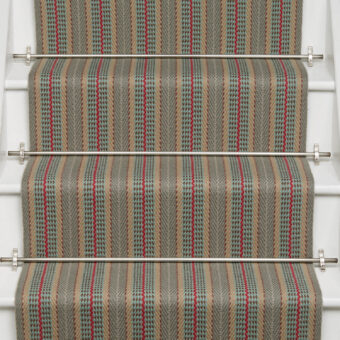 Vernon Lichen stair runner by Roger Oates