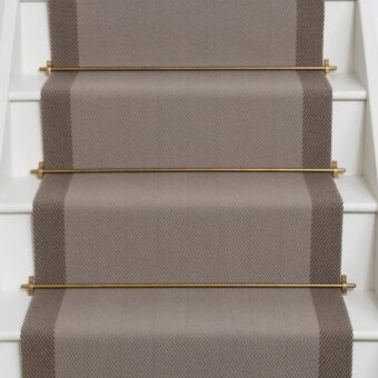 Herringbone 44 stair runner by Fleetwood Fox