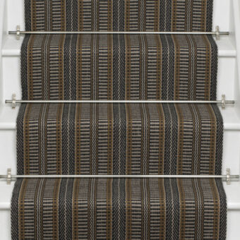 Masai Tobacco stair runner by Roger Oates