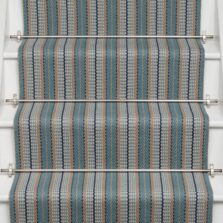 Vernon Croft Blue stair runner by Roger Oates