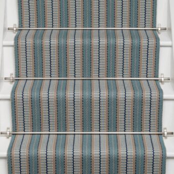 Vernon Croft Blue stair runner by Roger Oates