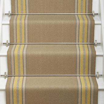 Westport Lemon stair runner by Roger Oates