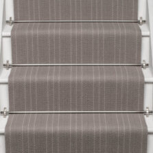 Byron Taupe stair runner by Roger Oates