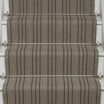 Byron Stone stair runner by Roger Oates