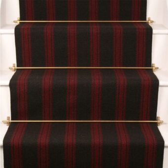 Gentlemen's Stripe 5 stair runner by Fleetwood Fox