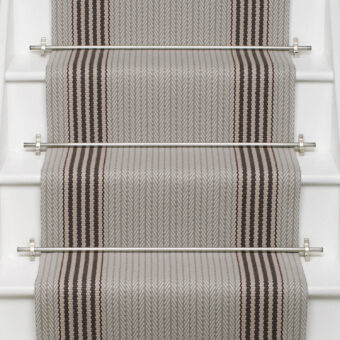 Flaxman Quartz stair runner by Roger Oates
