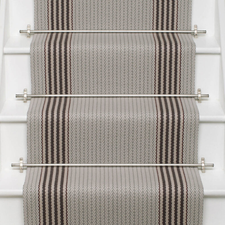 Flaxman Quartz stair runner by Roger Oates