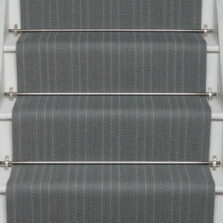 Byron French Grey stair runner by Roger Oates