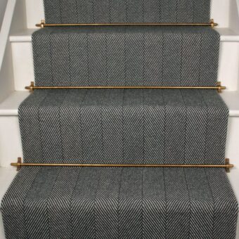 Herringbone 32 stair runner by Fleetwood Fox