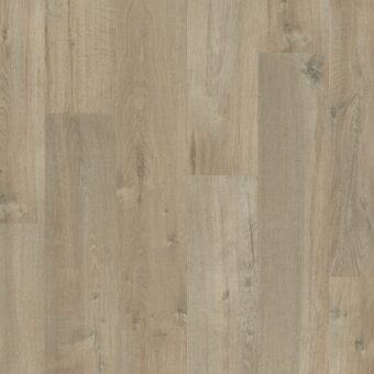View of Soft Oak Light Brown IMU3557 laminate tile by Quick-Step