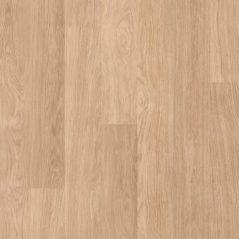 View of White Varnished Oak EL915 laminate tile by Quick-Step