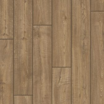 View of Scraped Oak Grey Brown IM1850 laminate tile by Quick-Step