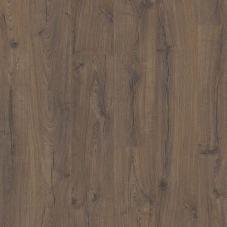 View of Classic Oak Brown IMU1849 laminate tile by Quick-Step