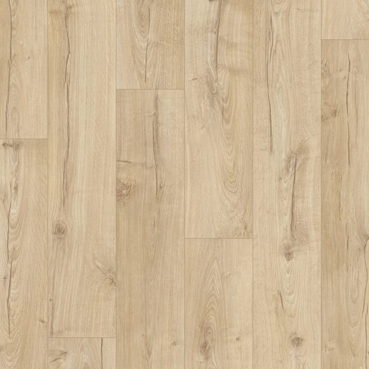 View of Classic Oak Beige IM1847 laminate tile by Quick-Step