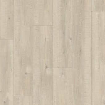 View of Saw Cut Oak Beige IMU1857 laminate tile by Quick-Step