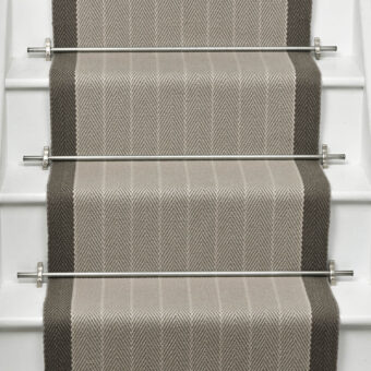 Dart Otter stair runner by Roger Oates