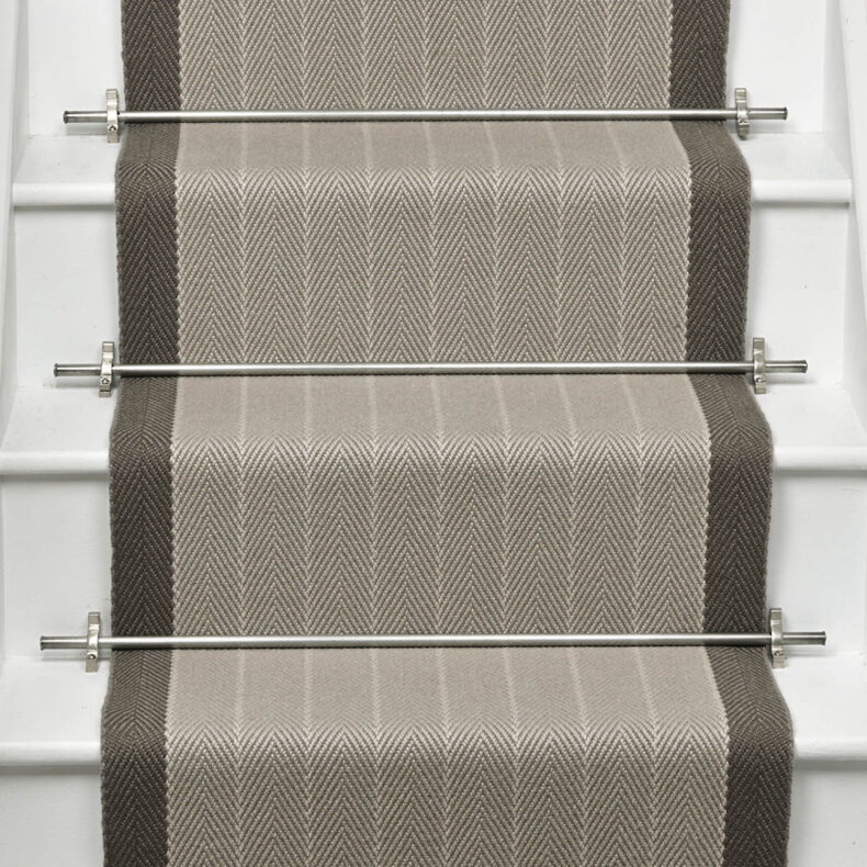 Dart Otter stair runner by Roger Oates