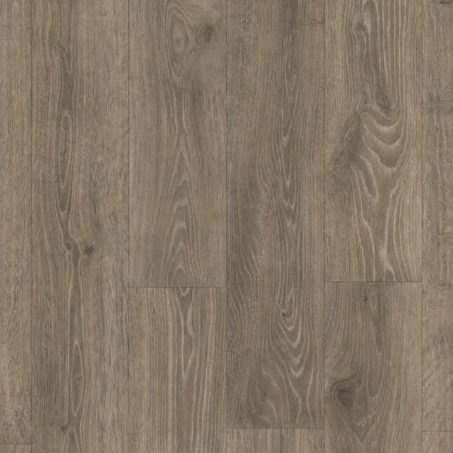 View of Woodland Oak Brown MJ3548 laminate tile by Quick-Step