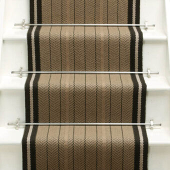 Trent Beaver stair runner by Roger Oates