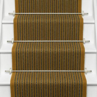 Ixworth Ochre stair runner by Roger Oates