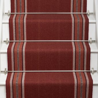 Westport Rust stair runner by Roger Oates