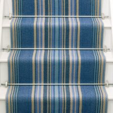 Chatham China Blue stair runner by Roger Oates