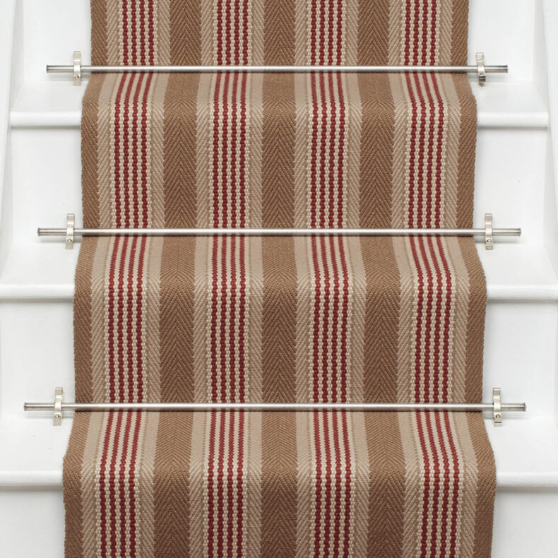Sudbury Brick stair runner by Roger Oates