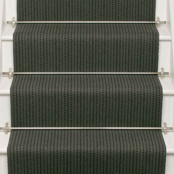 Fulham Pewter stair runner by Roger Oates