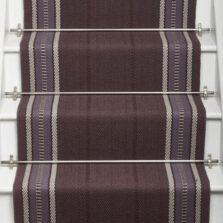 Westport Damson stair runner by Roger Oates