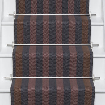 Eldon Chestnut stair runner by Roger Oates