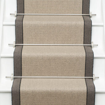 Hanover Oatmeal stair runner by Roger Oates
