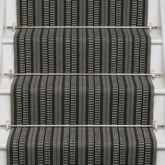 Vernon Slate stair runner by Roger Oates