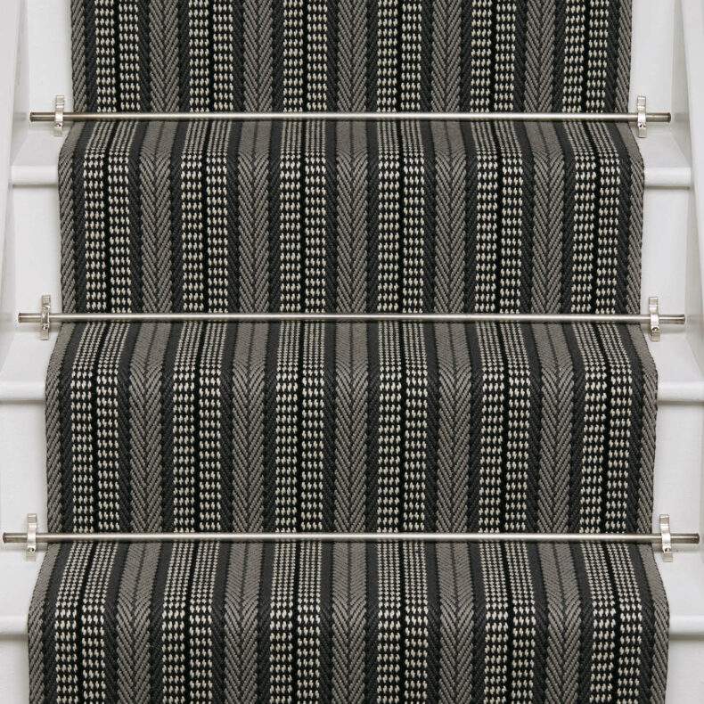 Vernon Slate stair runner by Roger Oates