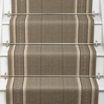 Westport Nougat stair runner by Roger Oates