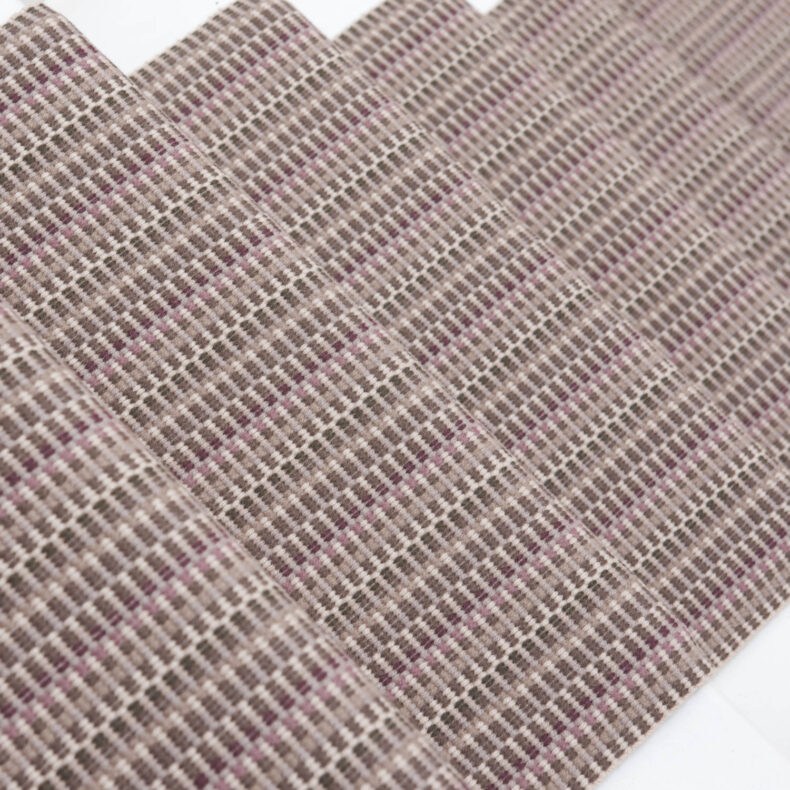 Orkney Heather stair runner by Roger Oates