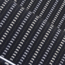 Malton Black stair runner by Roger Oates
