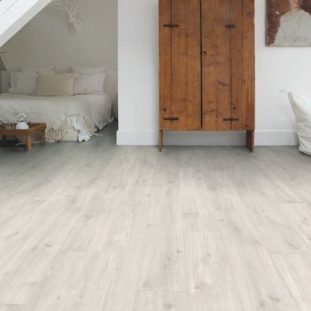 View of Canyon Oak Light BACL40128 luxury vinyl tile by Quick-Step Livyn