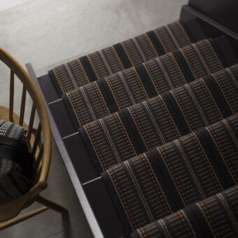 Masai Smoke stair runner by Roger Oates